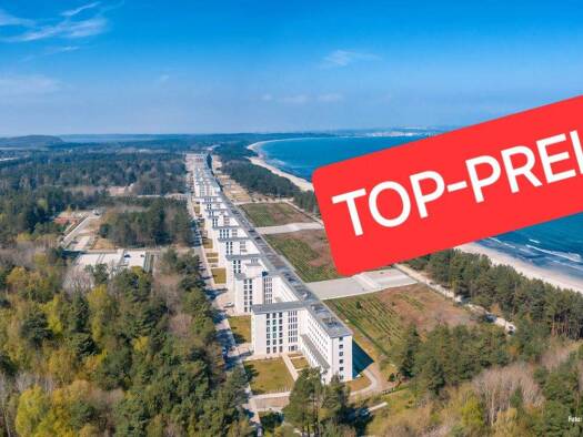 Wohnung zum Kauf 145.000 € 1 Zimmer 34 m² frei ab sofort Prora Binz 18609