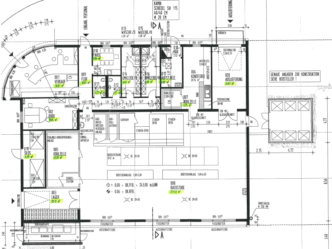 Produktionshalle zum Kauf 420.000 € 480 m²<br/>Lagerfläche Viehweg 17 Kubach Weilburg 35781