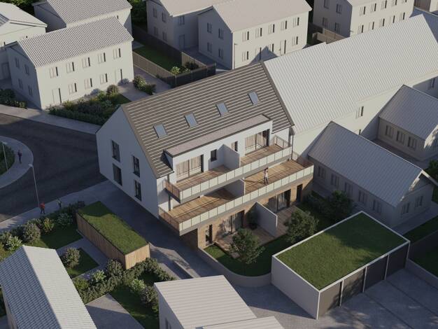 Maisonette zum Kauf provisionsfrei 560.000 € 4 Zimmer 102 m² Dachgeschoss, 2. Geschoss Herrenberger Straße 10 Stammheim Calw 75365