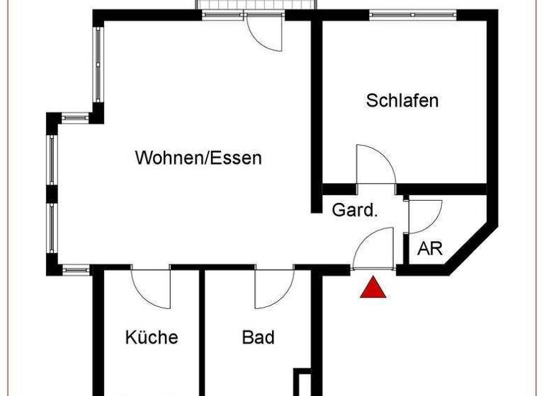 Wohnung zum Kauf 169.000 € 2 Zimmer 57 m² 1. Geschoss Hausen Brackenheim 74336