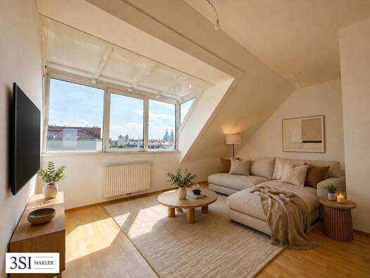 Wohnung zur Miete 911 € 2 Zimmer 57,4 m² 6. Geschoss Kudlichgasse 48-50 Favoriten 1100