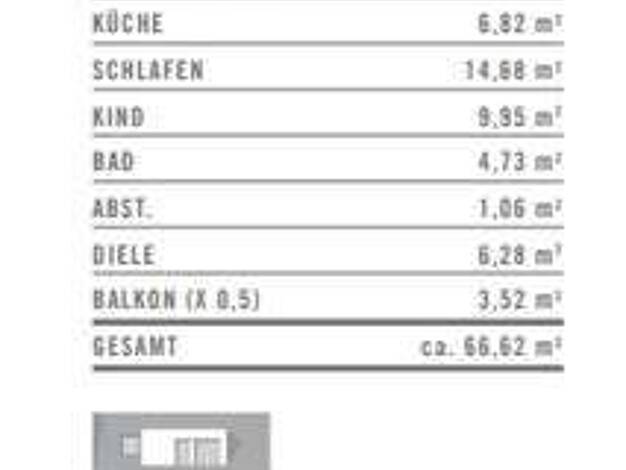 Wohnung zum Kauf provisionsfrei 366.410 € 3 Zimmer 66,6 m² 4. Geschoss Häuschensweg 37 Bickendorf Ehrenfeld 50827