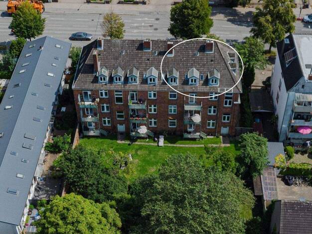 Wohnung zum Kauf provisionsfrei 229.000 € 3 Zimmer 70 m² 3. Geschoss Schwartauer Allee 121 St. Lorenz Nord Lübeck 23554