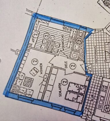 Wohnung zum Kauf 105.000 € 2 Zimmer 60 m² Keplerstr. 79 Holsterhausen Essen 45147