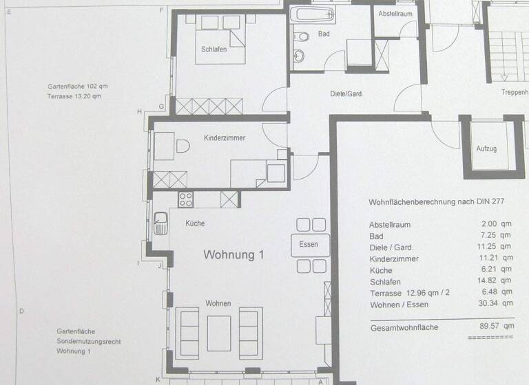 Terrassenwohnung zum Kauf - Erstbezug provisionsfrei 506.000 € 3 Zimmer 90 m² 3 Geschosse frei ab sofort Baumgartenweg 20 Bondorf 71149