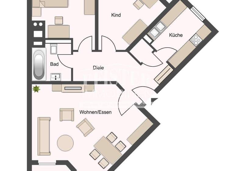 Wohnung zur Miete 795 € 3 Zimmer 76 m² Kramersfeld Bamberg 96052