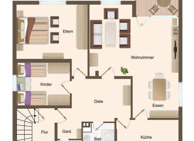 Wohnung zur Miete 850 € 3 Zimmer 100 m² frei ab 01.03.2026 Obereip Eitorf 53783