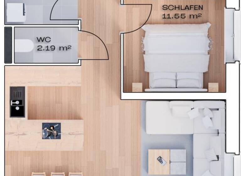 Wohnung zum Kauf - Erstbezug 418.500 € 3 Zimmer 82 m² Brunhildstraße 9 St. Valentin 4300