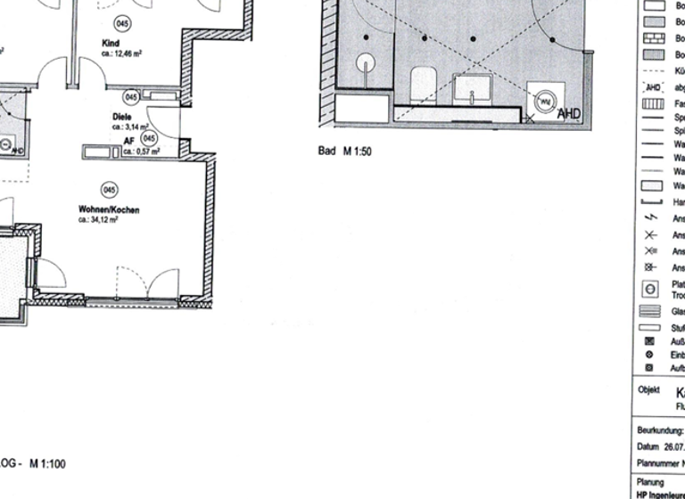 Wohnung zur Miete 1.220 € 3 Zimmer 79 m²<br/>Wohnfläche 2/3<br/>Geschoss Ostenviertel Regensburg 93049