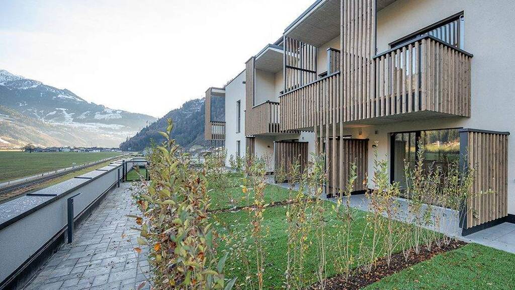 Terrassenwohnung zum Kauf - Erstbezug provisionsfrei 410.600 € 2 Zimmer 55,2 m² 1. Geschoss Dorfstraße 73 Aschau, Zillertal 6274