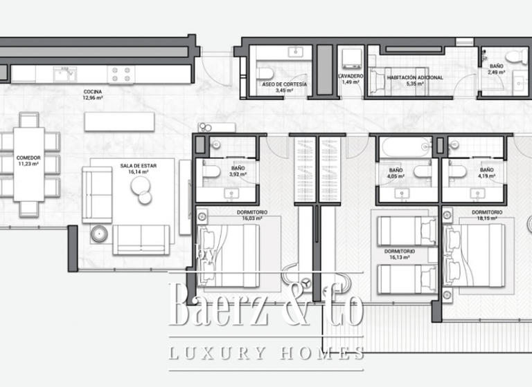 Wohnung zum Kauf 3.225.810 € 272 m² casares