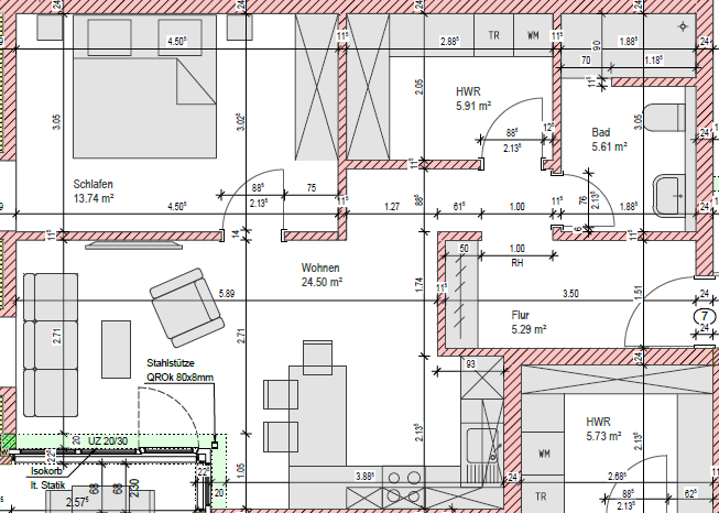 Wohnung zur Miete 620 € 2 Zimmer 58 m²<br/>Wohnfläche 1.<br/>Geschoss Friedrich-Pieper-Str. 24 Cloppenburg Cloppenburg 49661