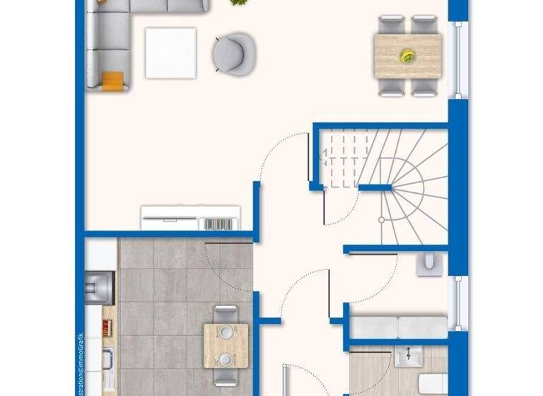 Doppelhaushälfte zum Kauf 234.000 € 4 Zimmer 105 m² 405 m² Grundstück Campe Berne 27804