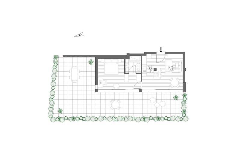 Wohnung zur Miete 1.800 € 2 Zimmer 45,6 m² 6. Geschoss Sparkassenstraße 2 Meran 39012