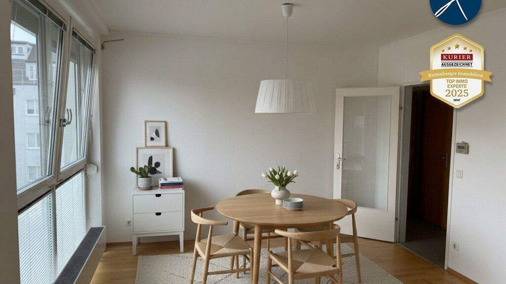 Wohnung zur Miete 608 € 2 Zimmer 49,7 m² 4. Geschoss Krems an der Donau 3500