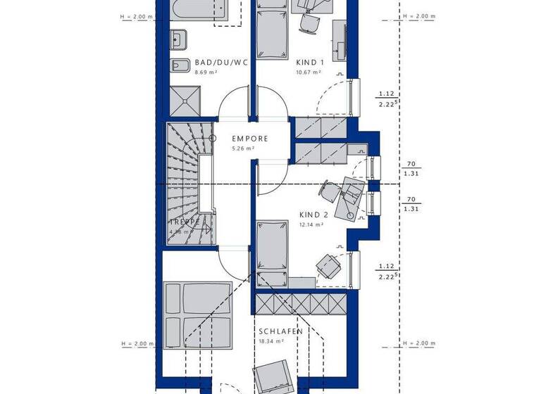 Doppelhaushälfte zum Kauf 891.475 € 5 Zimmer 118 m² 375 m² Grundstück Inhausen Haimhausen 85778