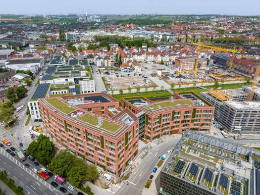 Büro zur Miete provisionsfrei 21,50 € 620 m² Bürofläche Mercedesstraße 41 Bad Cannstatt Stuttgart 70372