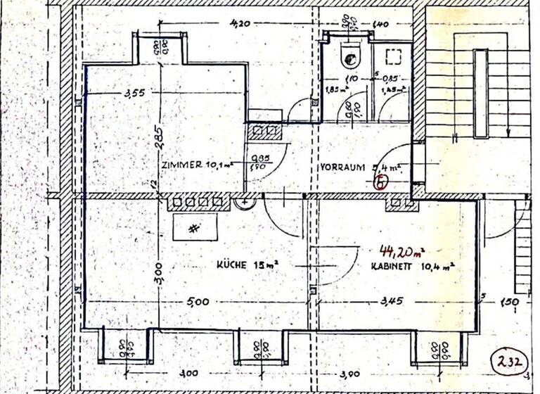 Wohnung zum Kauf 55.000 € 2 Zimmer 44,2 m² Kleinveitsch 8663