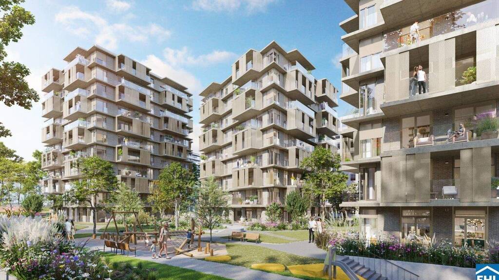 Wohnung zum Kauf - Erstbezug 332.000 € 2 Zimmer 45,3 m² 4. Geschoss Otto-Preminger-Straße Wien 1030