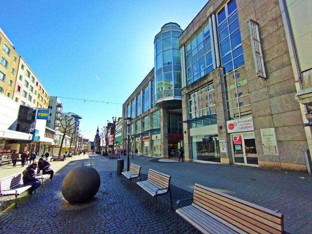 Büro zur Miete 9.600 € 1.605,8 m² Bürofläche Alleestraße 13-19 Innen Remscheid 42853