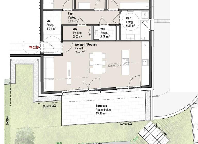 Wohnung zum Kauf provisionsfrei 570.411 € 4 Zimmer 93,5 m² St. Veit 5621