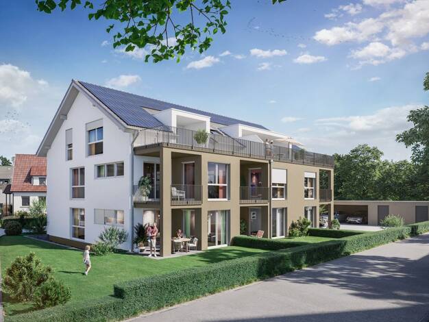 Wohnung zum Kauf - Erstbezug 283.000 € 2 Zimmer 61,7 m² EG frei ab 01.12.2027 Riederich 72585