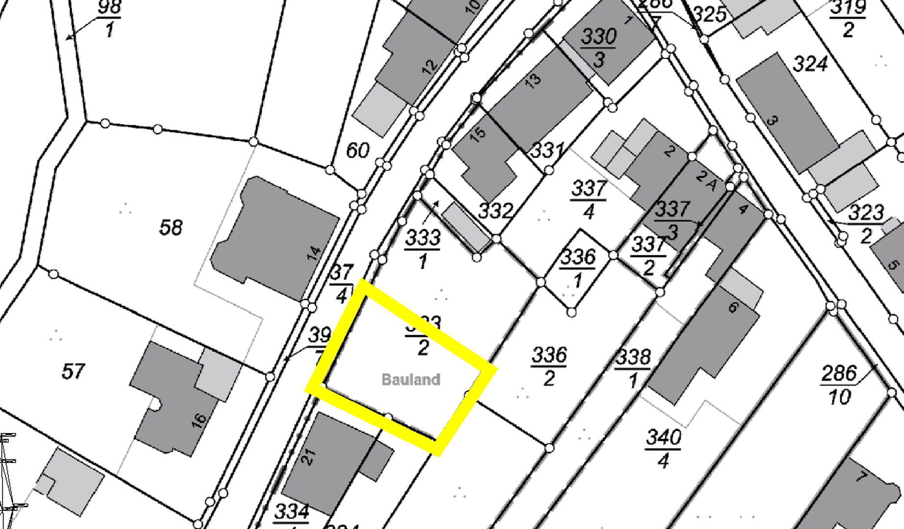 Grundstück zum Kauf provisionsfrei 129.000 € 332 m²<br/>Grundstück Tawern Tawern 54456