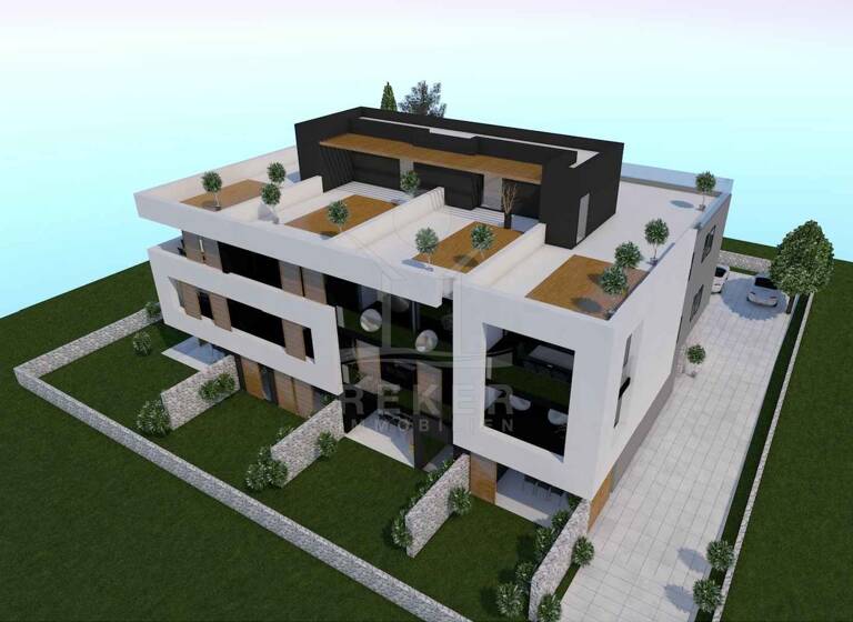 Wohnung zum Kauf - Erstbezug 309.505 € 3 Zimmer 88 m² EG Privlaka 23233