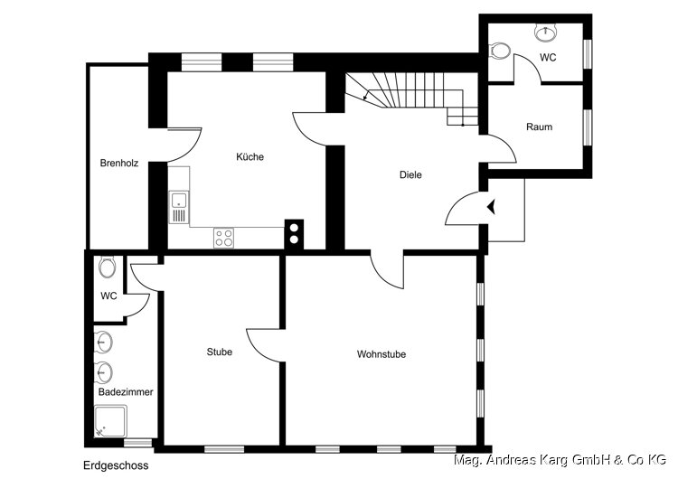 Haus zum Kauf 6 Zimmer 170 m²<br/>Wohnfläche 342 m²<br/>Grundstück Lechleiten 11 Warth 6767