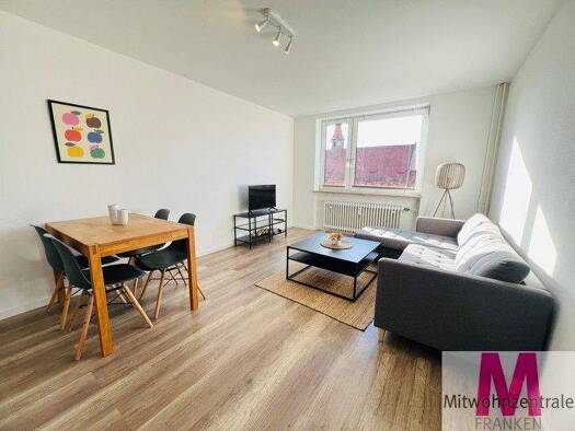 Wohnung zur Miete Wohnen auf Zeit 990 € 2 Zimmer 37 m² frei ab sofort St Johannis Nürnberg 90419