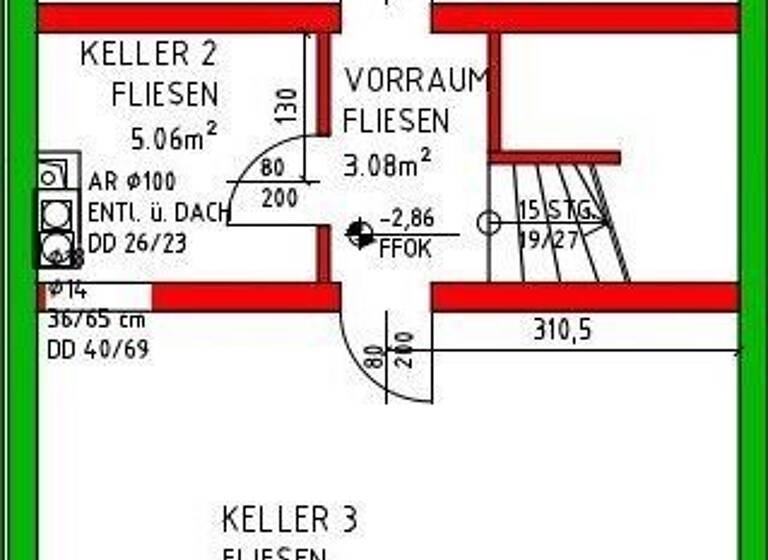 Reihenmittelhaus zum Kauf 349.000 € 5 Zimmer 117,2 m² Strasshof an der Nordbahn 2231