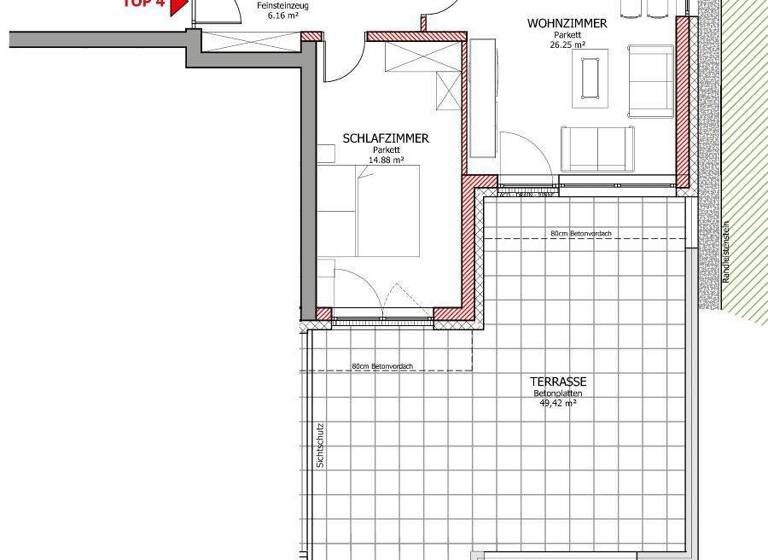 Terrassenwohnung zum Kauf 365.000 € 2 Zimmer 56 m² frei ab 01.05.2026 Zell am See - Thumersbach 5700
