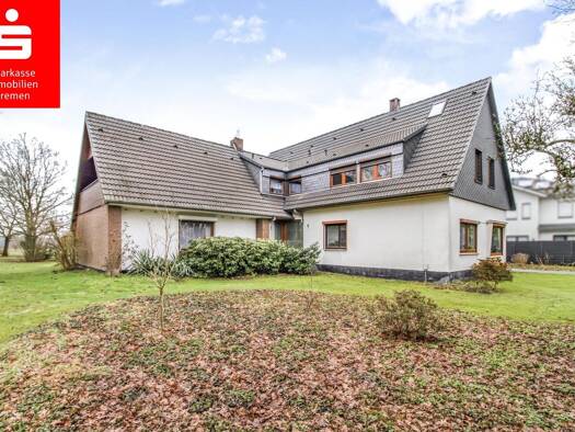 Mehrfamilienhaus zum Kauf 435.000 € 8 Zimmer 240 m² 2.468 m² Grundstück frei ab sofort Leuchtenburg Schwanewede 28790