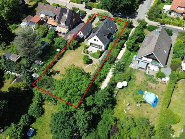 Grundstück zum Kauf 820.000 € 1.097 m² Grundstück Poppenbüttel Hamburg 22391