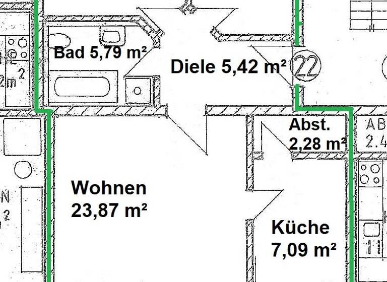 Wohnung zum Kauf als Kapitalanlage geeignet 155.000 € 3 Zimmer 72,3 m² Bruno-Apitz-Straße 2-2c Schöndorf Weimar 99427