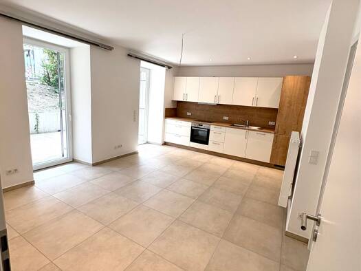 Wohnung zur Miete 1.148 € 2 Zimmer 82 m² Geschoss EG/4 frei ab sofort Haidenhof-Süd Passau 94032