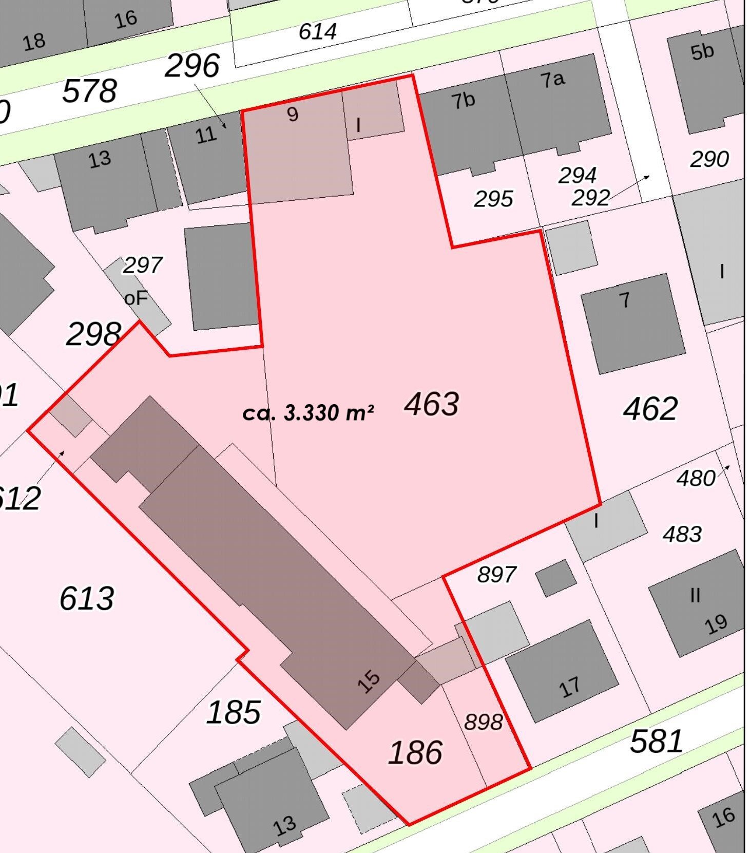 Grundstück zum Kauf 595.000 € 3.330 m²<br/>Grundstück Lünen - Süd Lünen 44532