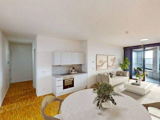 Wohnung zur Miete - Erstbezug 2.205 € 3 Zimmer 91,7 m² 9. Geschoss Lisa-Fittko-Straße 11 Moabit Berlin 10557