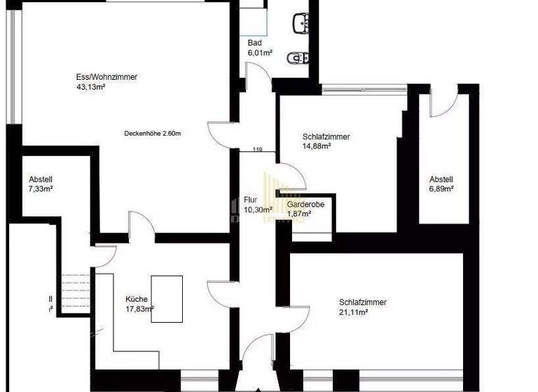 Wohnung zur Miete 1.030 € 3 Zimmer 120 m² frei ab sofort Wolsfeld 54636