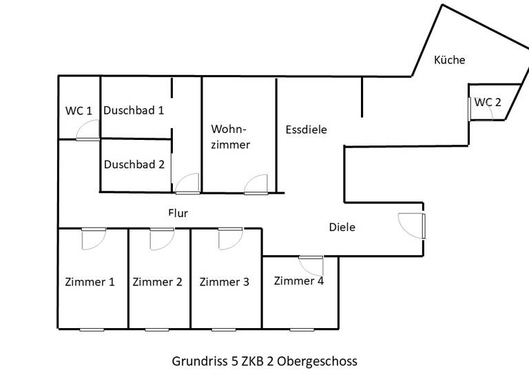 Wohnung zur Miete 1.200 € 6 Zimmer 220 m² 2. Geschoss frei ab sofort Homburg 66424