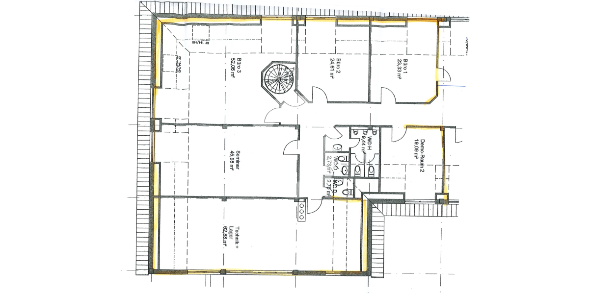 Büro-/Praxisfläche zur Miete provisionsfrei 12 € 340 m²<br/>Bürofläche ab 340 m²<br/>Teilbarkeit Botnang - Ost Stuttgart, Botnang 70195