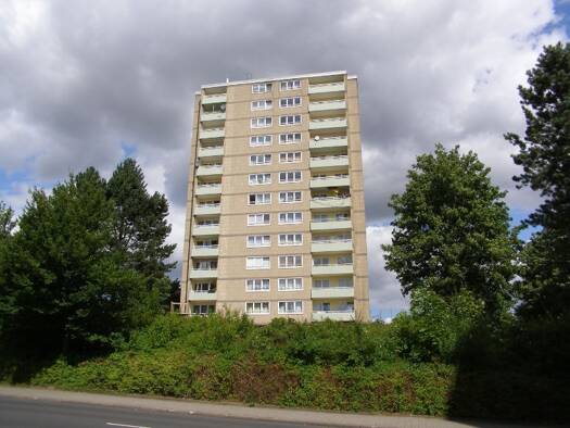 Wohnung zur Miete 344 € 1,5 Zimmer 41,8 m² 11. Geschoss frei ab 01.05.2026 Adenauerstraße 4 Aschenberg Fulda 36039