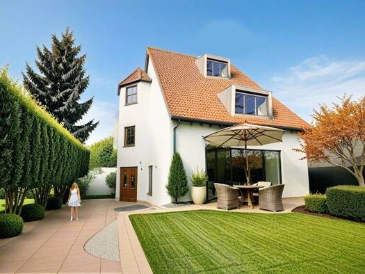 Doppelhaushälfte zur Miete 1.990 € 8 Zimmer 170 m² 416 m² Grundstück frei ab 01.03.2026 Wertheimer Straße Reutles Nürnberg 90427