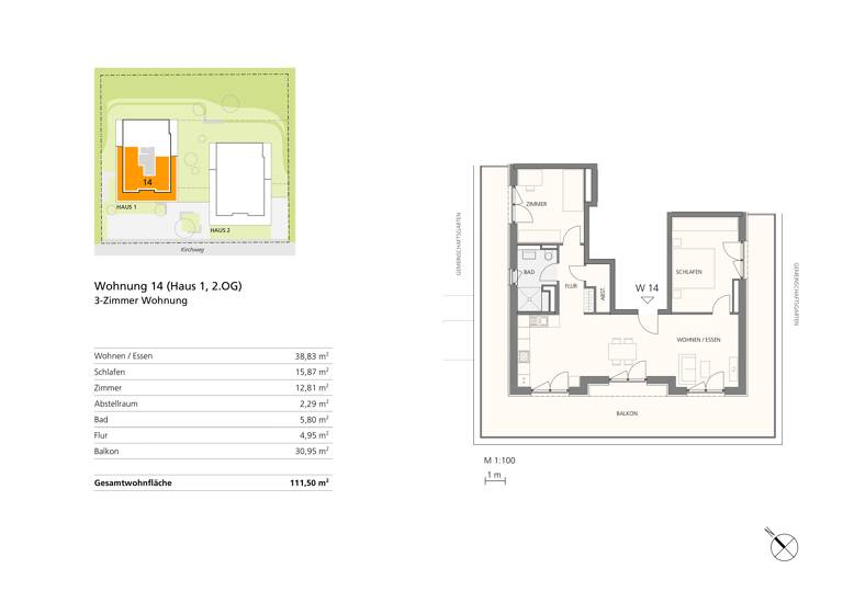 Penthouse zum Kauf provisionsfrei 632.800 € 3 Zimmer 111 m²<br/>Wohnfläche Herrischried Herrischried 79737