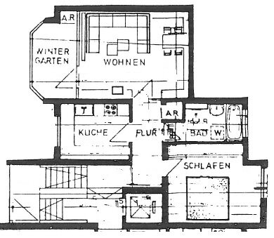 Wohnung zur Miete 697 € 2 Zimmer 58,4 m²<br/>Wohnfläche 2.<br/>Geschoss 01.01.2025<br/>Verfügbarkeit Osterhausenstraße 8a Galgenhof Nürnberg 90459