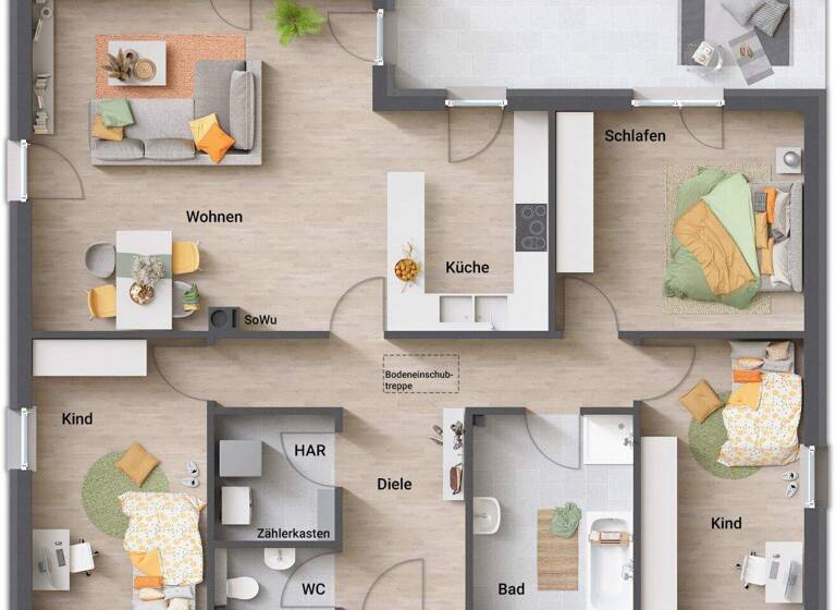 Haus zum Kauf 332.130 € 4 Zimmer 108 m² 550 m² Grundstück St. Andrä-Wördern 3423