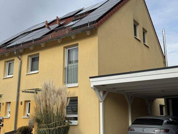 Doppelhaushälfte zum Kauf provisionsfrei 596.000 € 4 Zimmer 136 m² 208 m² Grundstück Steinbach Baden Baden 76534