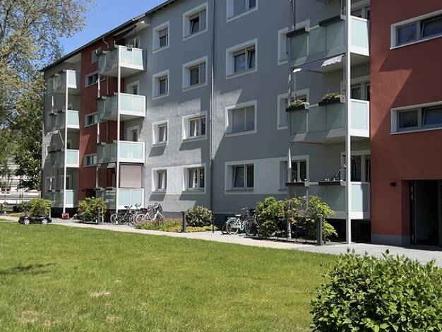 Wohnung zur Miete 988 € 3,5 Zimmer 82,4 m² 2. Geschoss frei ab 01.11.2026 Wilhelm-Leuschner-Straße 25 Alkenrath Leverkusen 51377