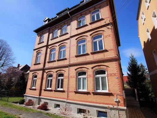 Wohnung zur Miete 264 € 1 Zimmer 44 m² 2. Geschoss frei ab sofort Diezstraße 18 Pößneck,Stadt Pößneck 07381