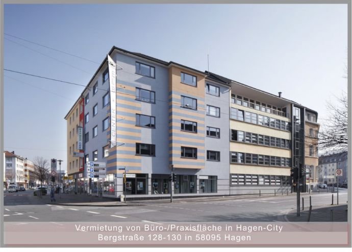 Praxisfläche zur Miete 8,50 € 7 Zimmer 173 m²<br/>Bürofläche Zentrum Hagen 58095